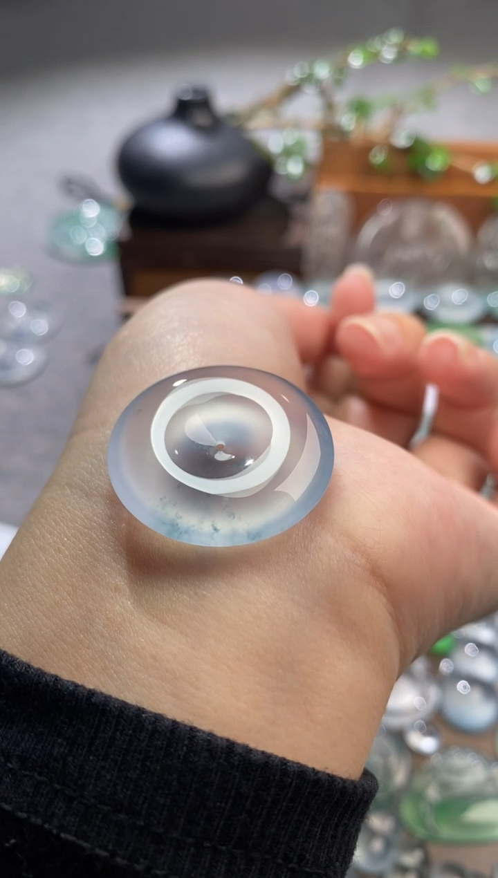 吊坠(不含链)未镶嵌翡翠扣子