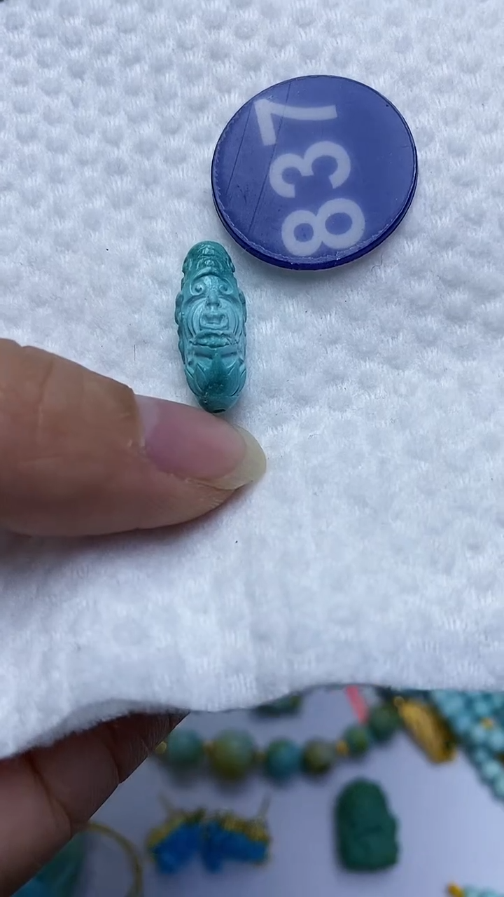 【闪购商品】绿松石雕刻件未镶嵌837