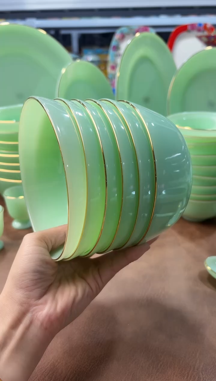 玉瓷  5.5英寸饭碗6个景德镇陶瓷 