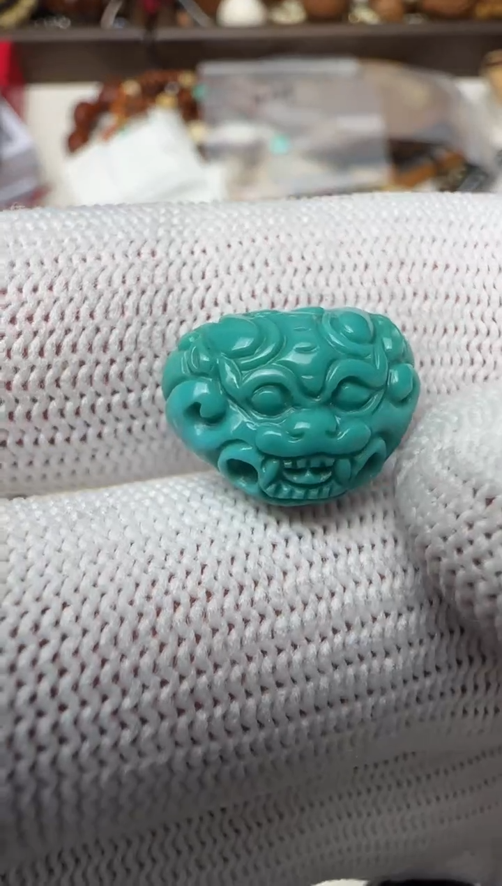 【闪购商品】绿松石颈饰未镶嵌文玩文玩