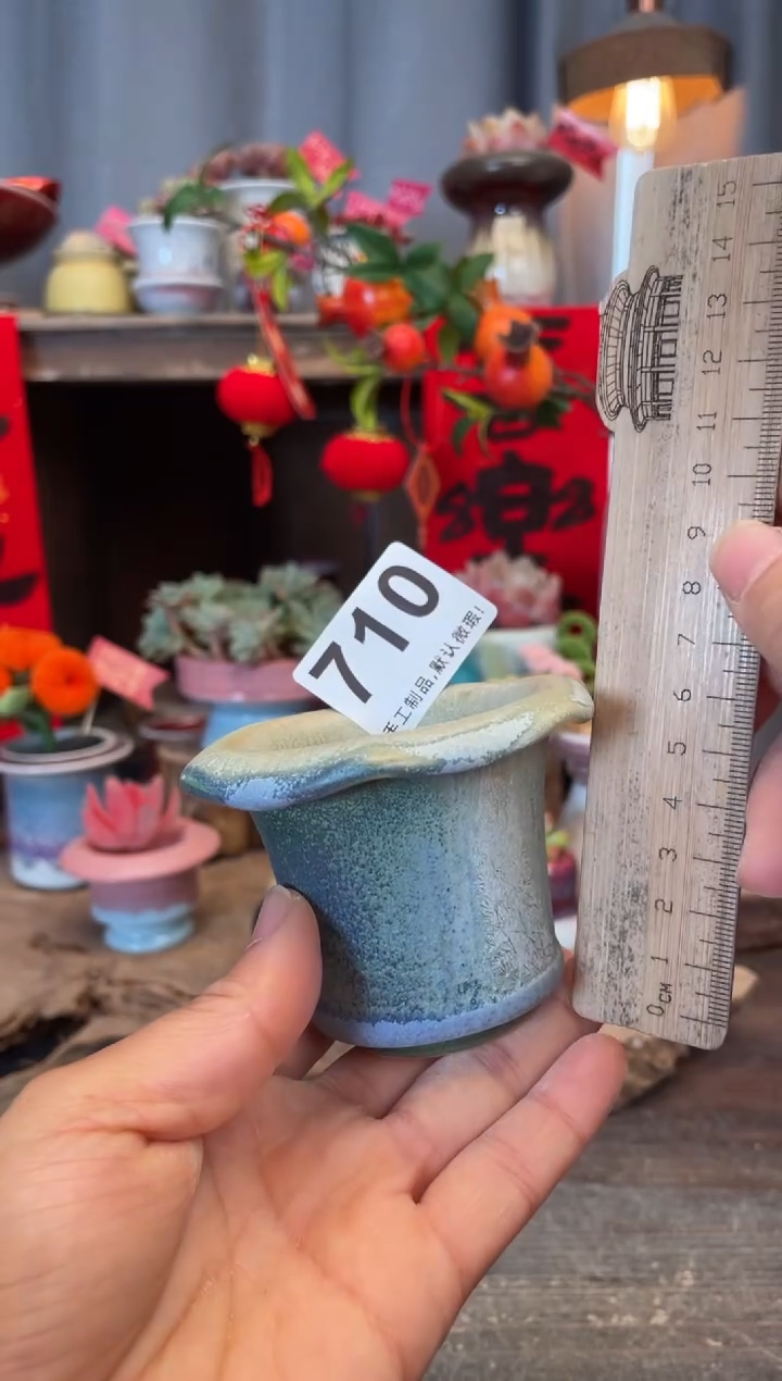 【闪购商品】摆件710知木小芳花盆