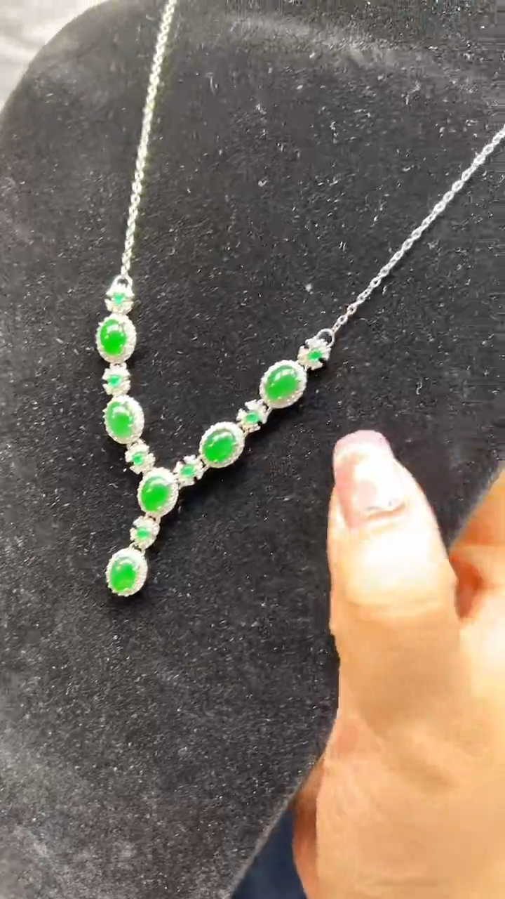 翡翠合金颈饰60821/多样性/发一件