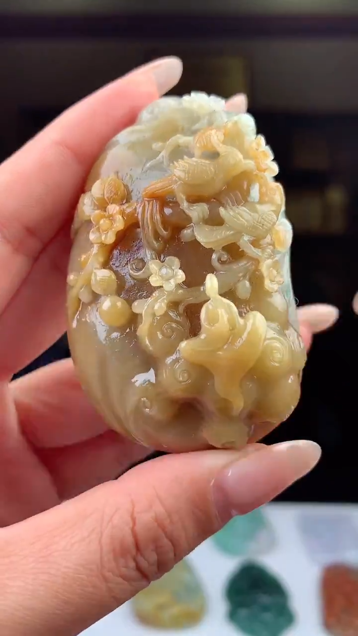 【闪购商品】定制翡翠未镶嵌天然A货翡翠（拍一发一）