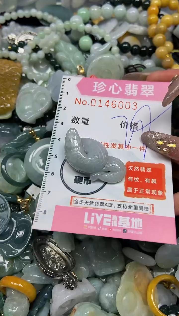 【闪购商品】翡翠颈饰未镶嵌闪购0146003