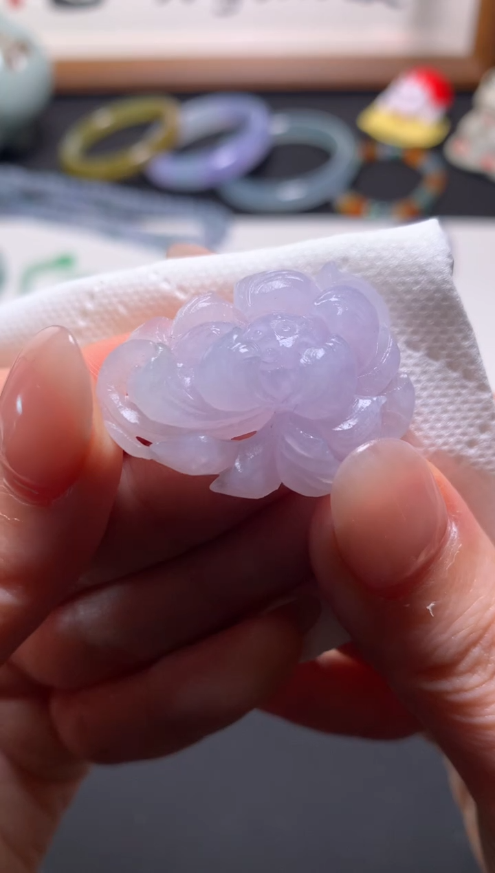 未镶嵌定制翡翠0937020590  25.5*33*10.4