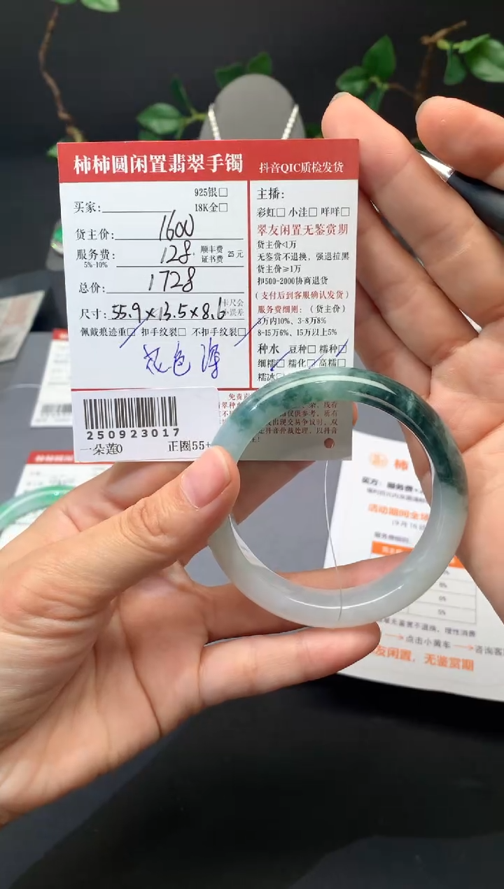 未镶嵌手镯翡翠?****?姐姐250923017