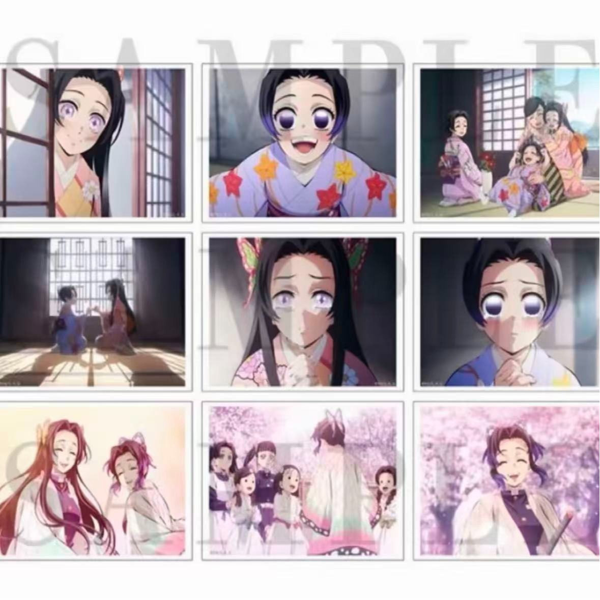 【鬼灭之刃蝴蝶相卡】电影院无限城蝴蝶忍回忆相卡（盲盒代拆）