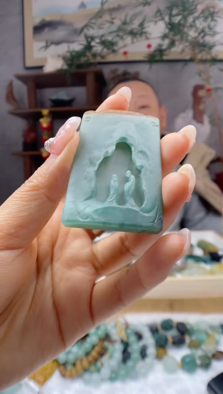 【闪购商品】定制翡翠未镶嵌悟道