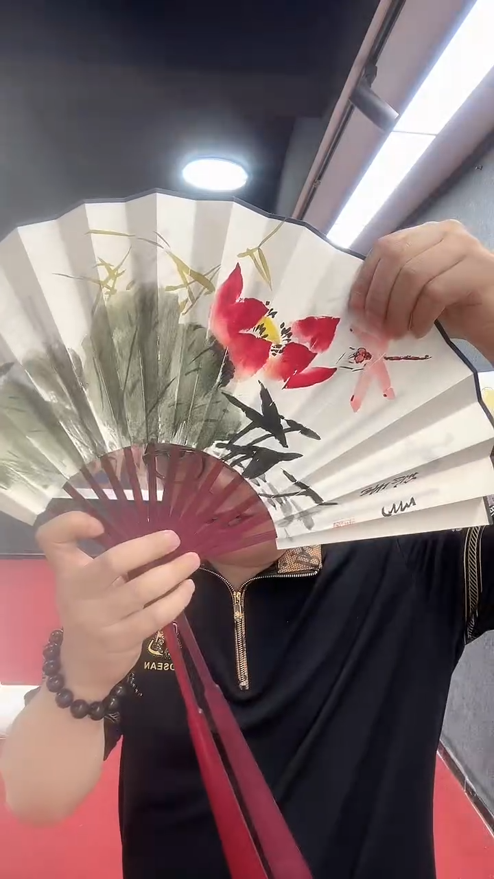 国画吕芳/国画/扇面