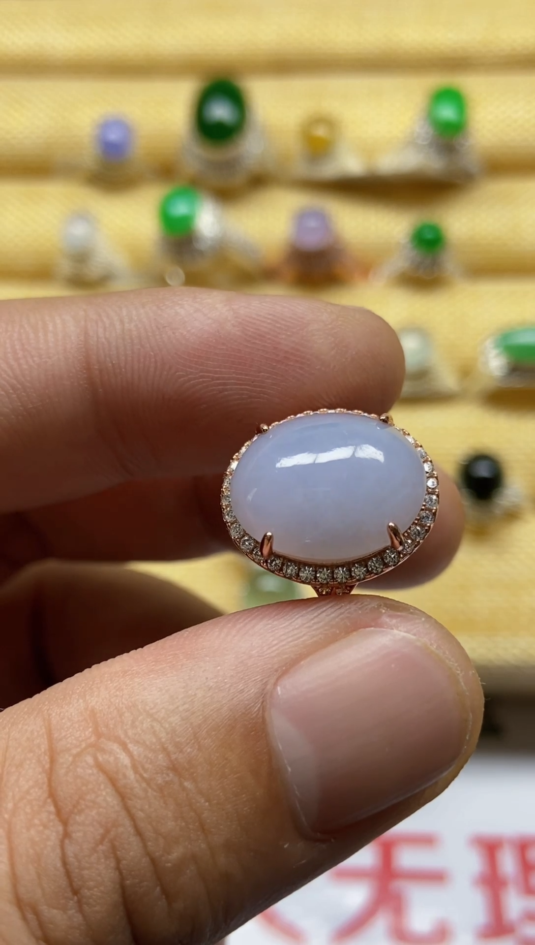 【闪购商品】翡翠戒指银S925镶嵌0000
