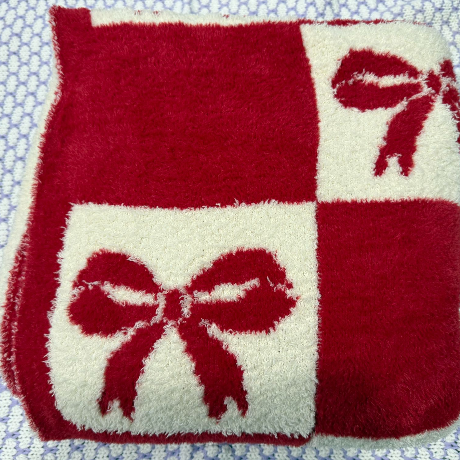 【1号】防寒保暖毛毯绒毯厚款可折叠居家风