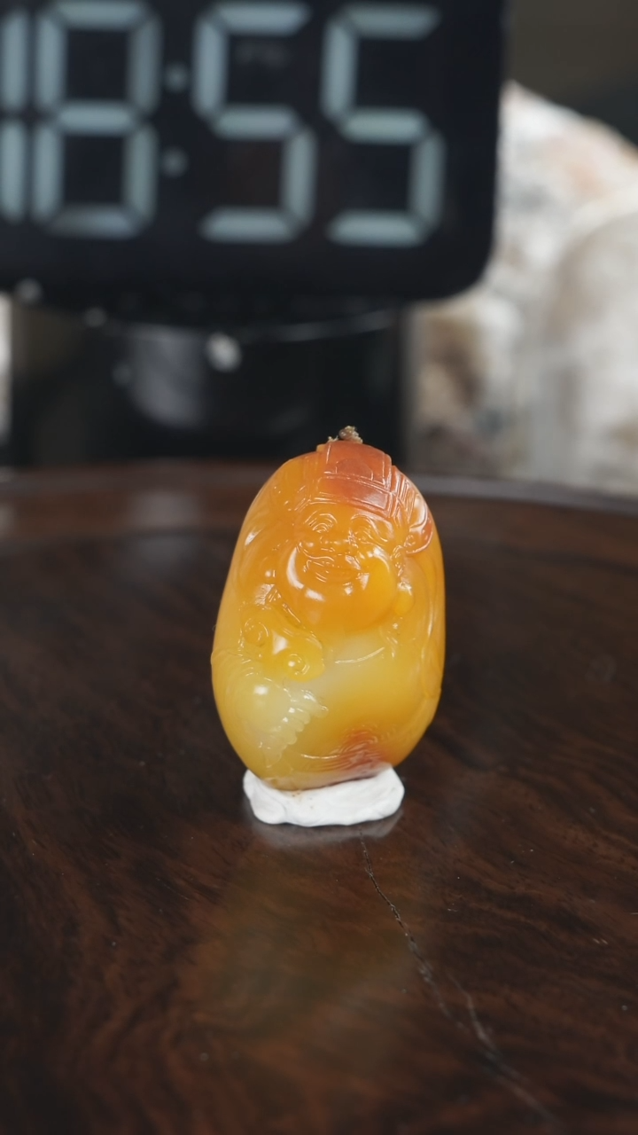 颈饰未镶嵌和田玉我****天和田玉财神