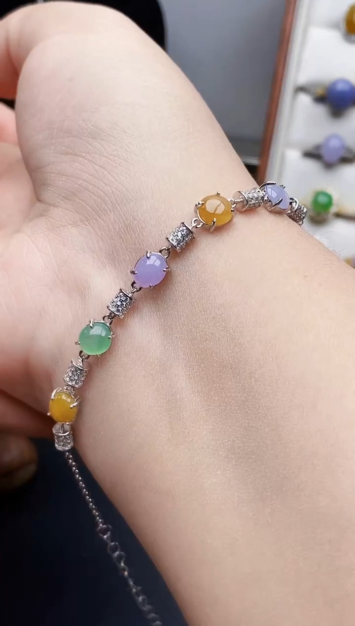 银S925镶嵌戒指翡翠1203