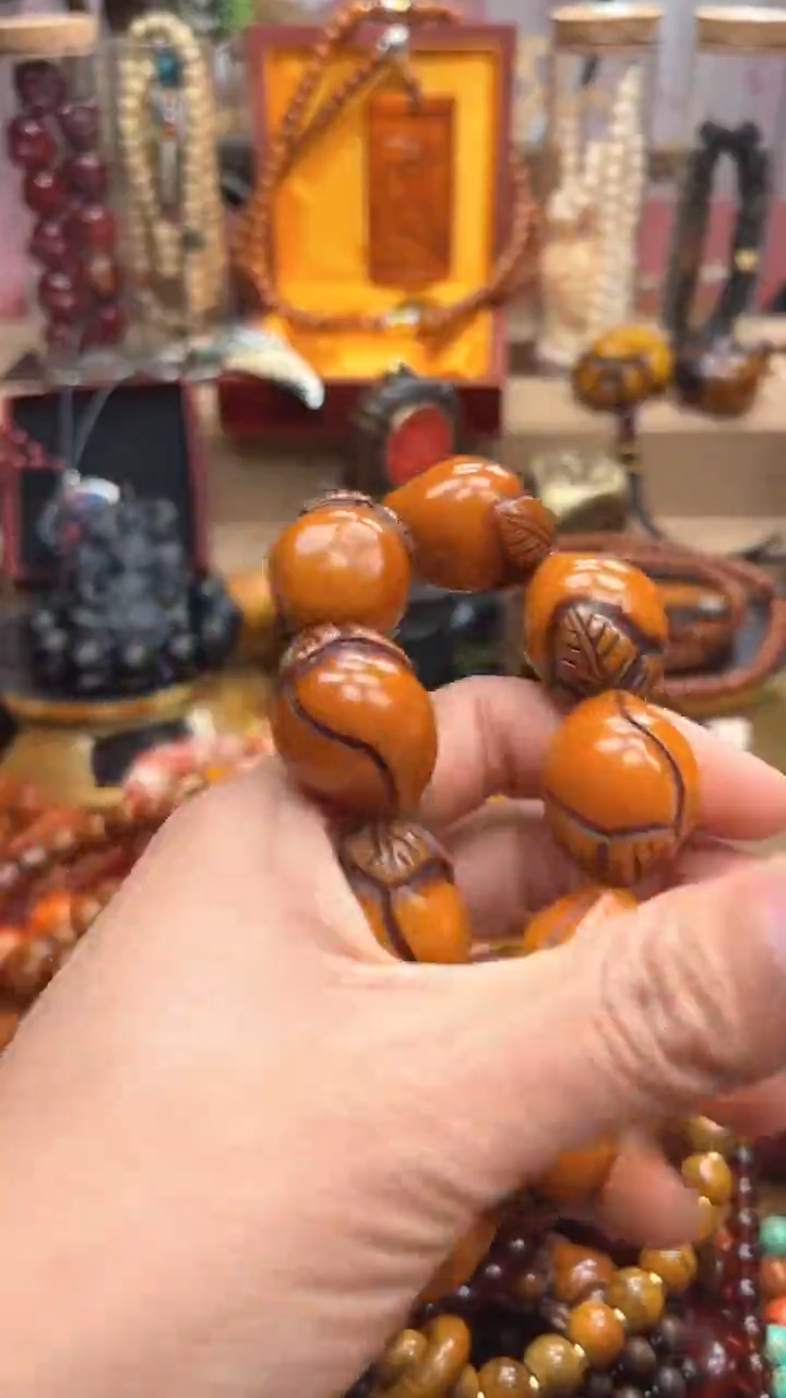 未镶嵌颈饰蜜蜡所见即所得所见即所得