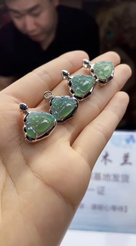 翡翠未镶嵌颈饰多样性发货 (只发一件) *MC5