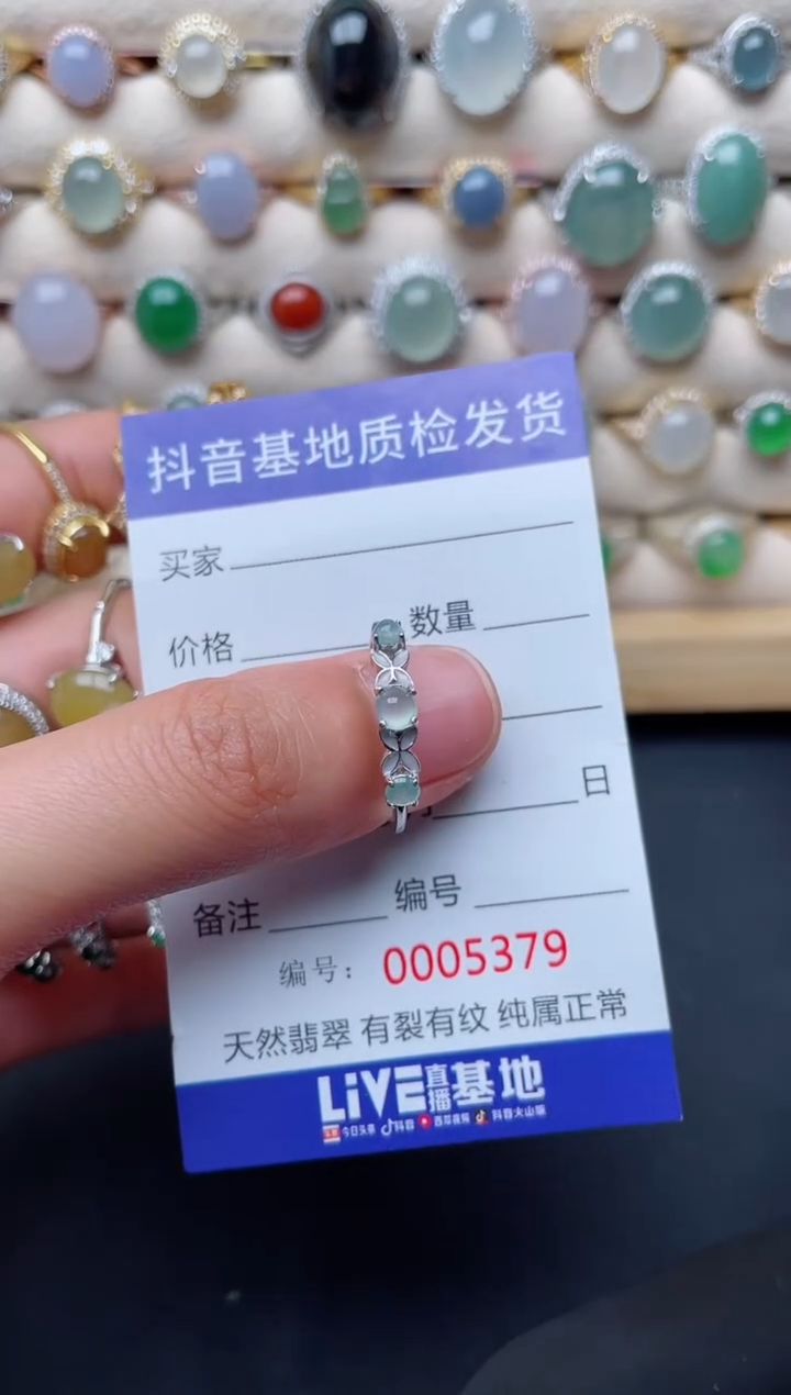 【闪购商品】翡翠戒指银S925镶嵌....................