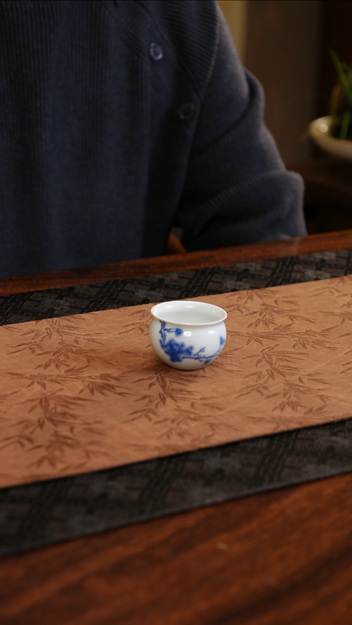 【闪购商品】杯子聚澜堂松针小缸杯