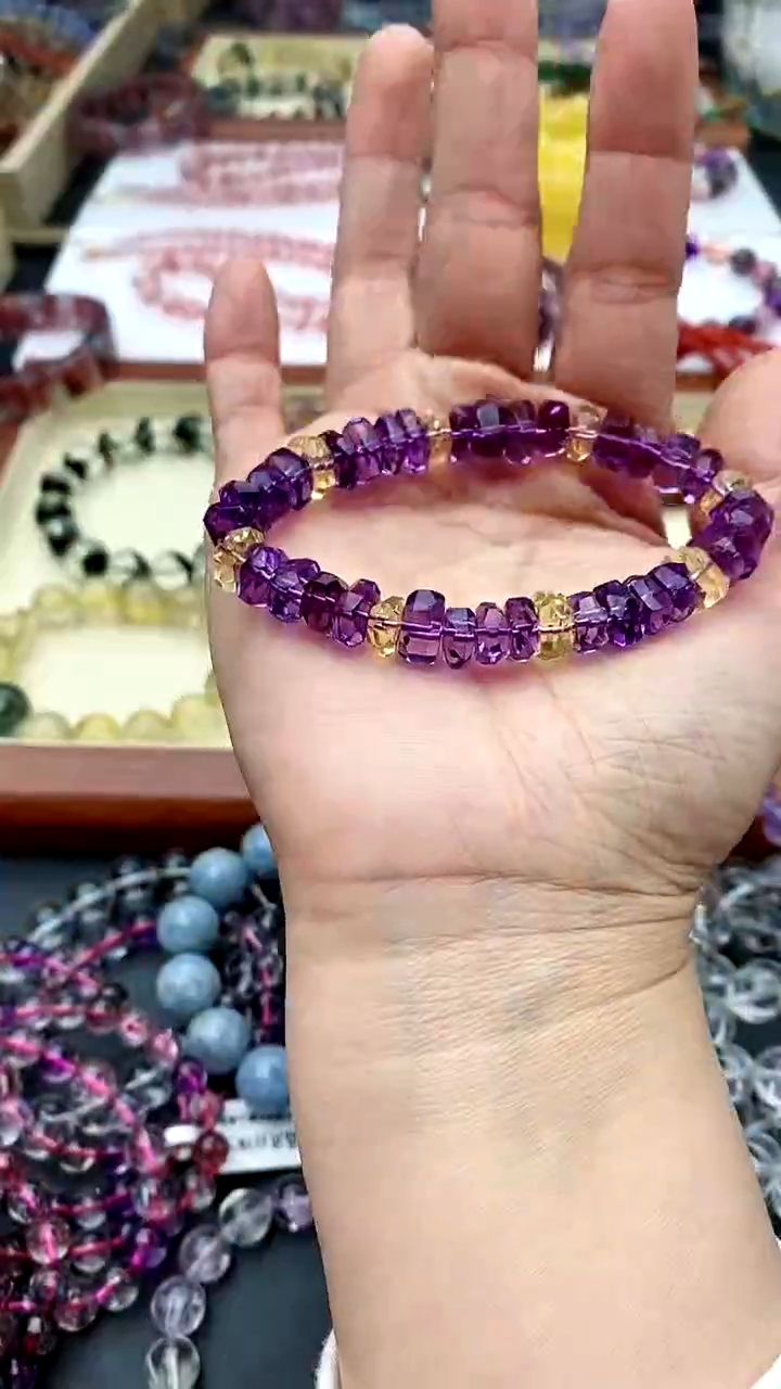 【闪购商品】紫晶手链未镶嵌紫水晶