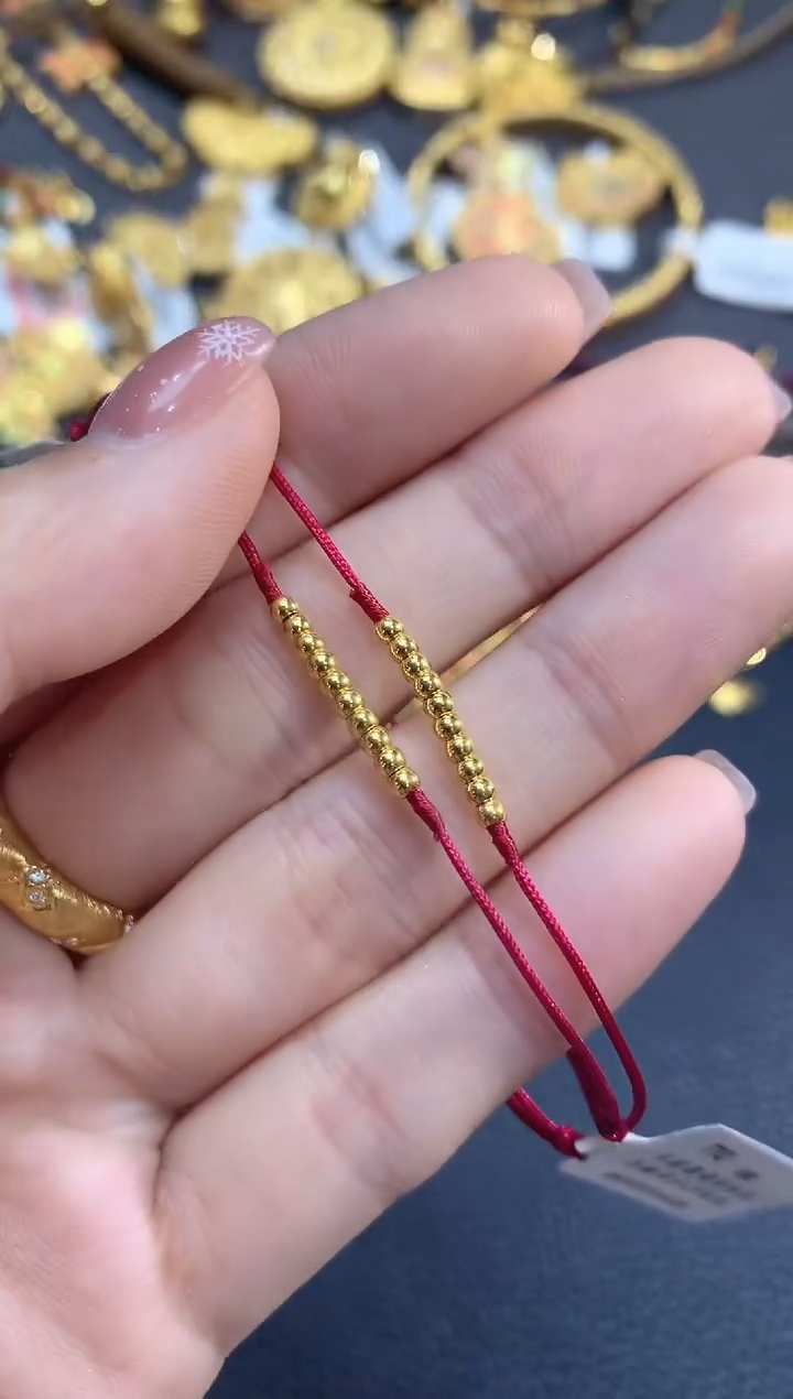 手链定制足金A1多样性发一件