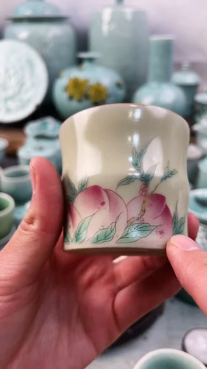 【闪购商品】特价 微瑕 慧仙青瓷