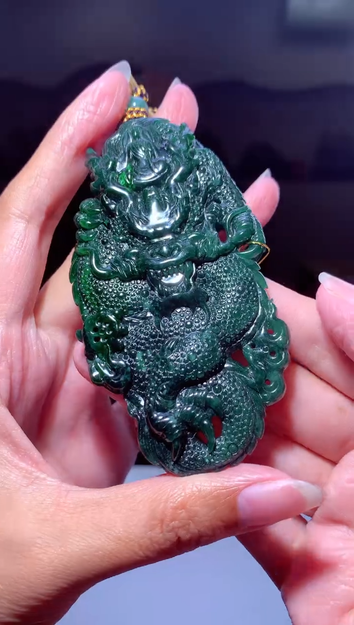 【闪购商品】定制翡翠未镶嵌挂件发货（拍一发一）