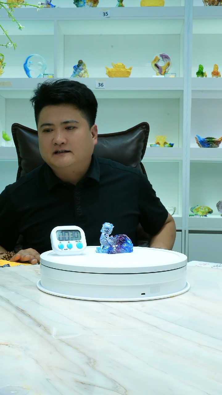 【闪购商品】泥塑古法琉璃小貔貅摆件