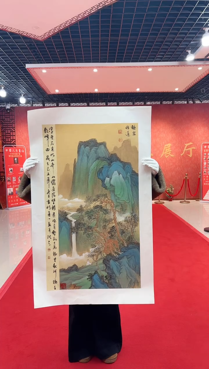 【闪购商品】国画道一老师亲笔绘画作品D52