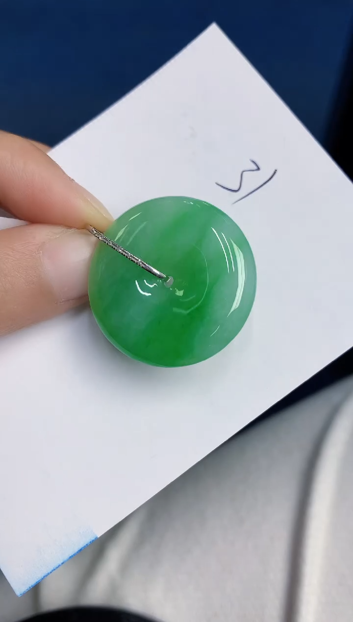 【闪购商品】翡翠颈饰18K金镶嵌000000000