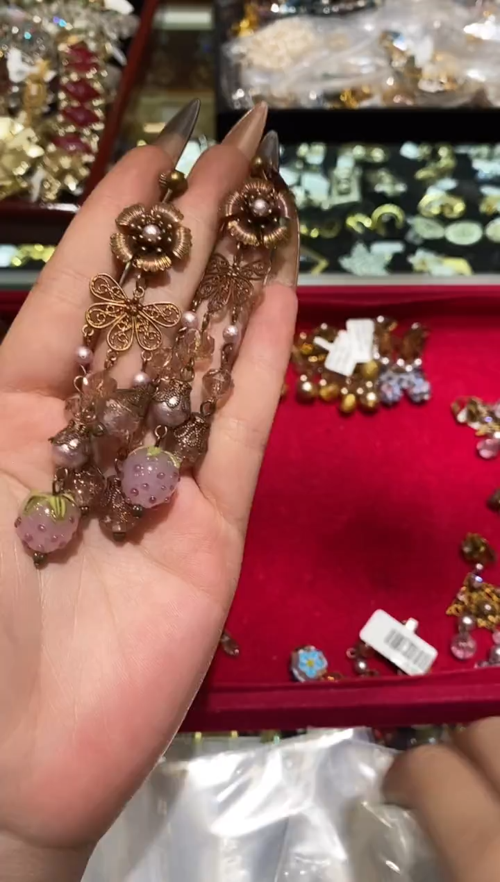 琉璃铜合金楚楚珠宝中古甄选不退换