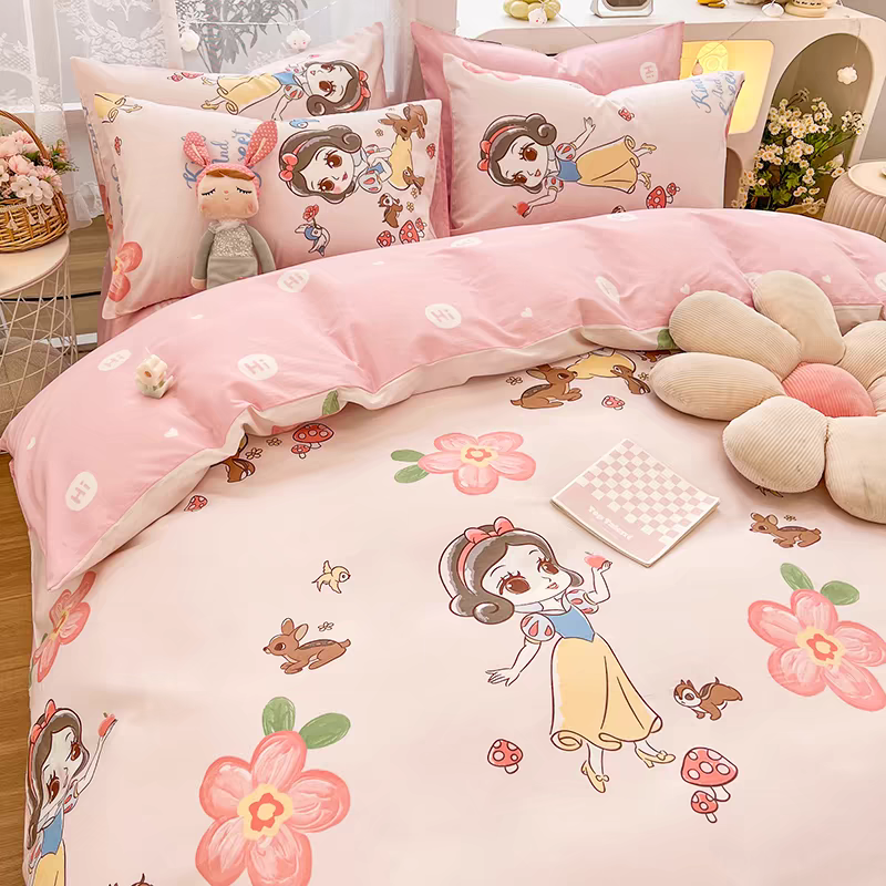 【免费试睡15天】2M尺寸 白雪公主 机洗水洗夏被加厚高端大被子W