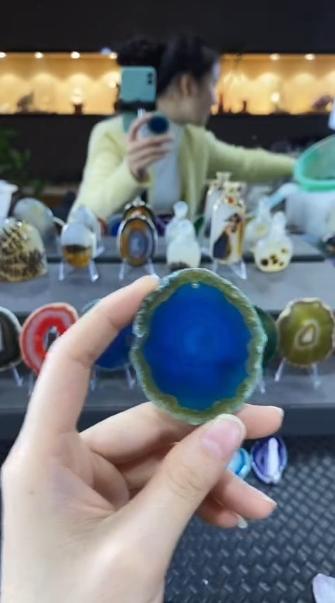 未镶嵌颈饰玛瑙/玉髓心*玛瑙