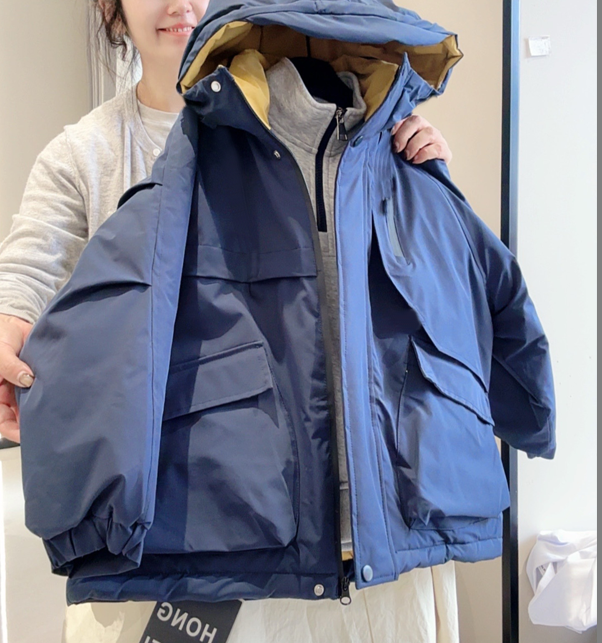 【现货清仓】男中大童冬季棉衣新款洋气冬宽松休闲棉服保暖外套285