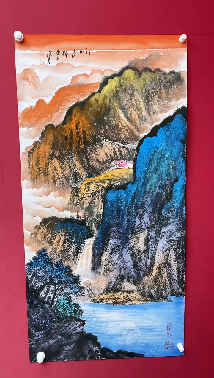 【闪购商品】国画吴-四尺山水/无框/W