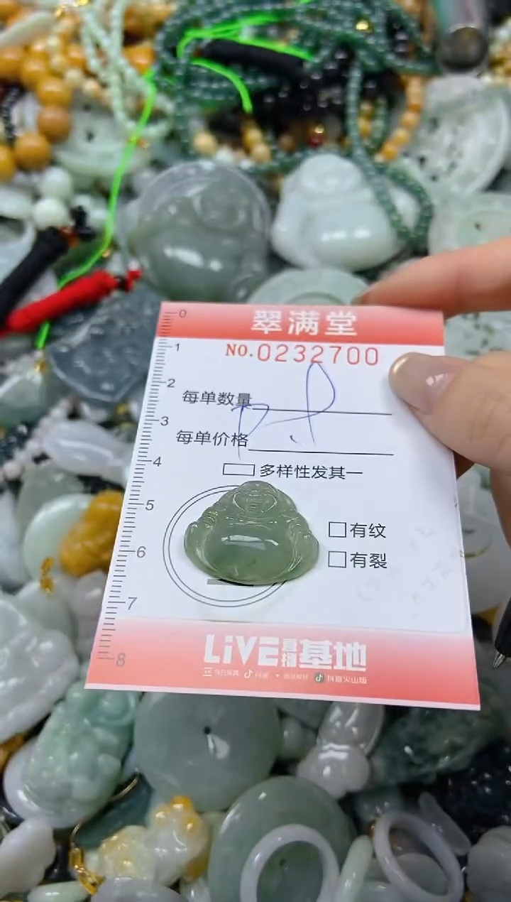 未镶嵌挂件翡翠闪购0232699