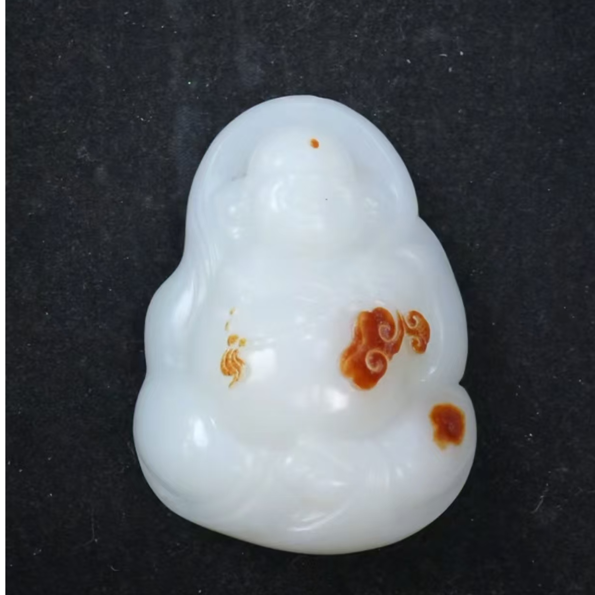 创汇和田玉弥勒佛