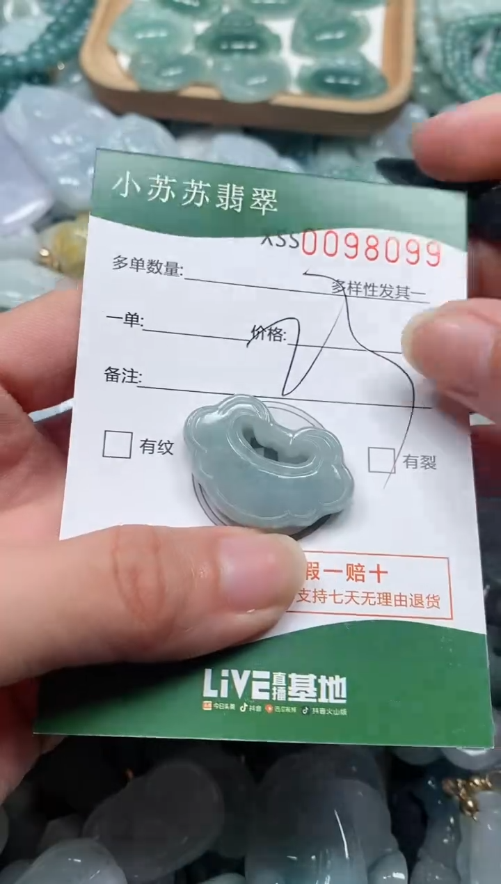【闪购商品】翡翠颈饰未镶嵌闪购商品0098099