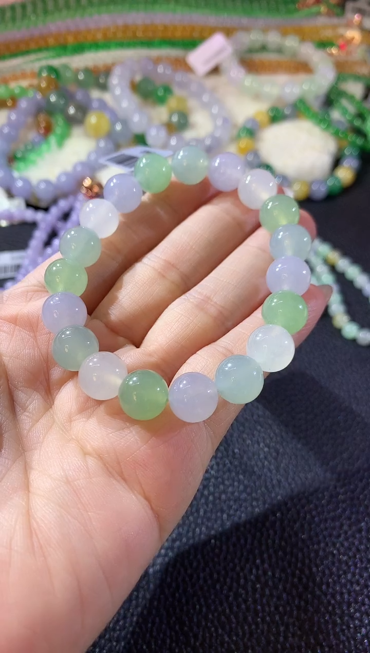 【闪购商品】翡翠手串未镶嵌A39 翡翠