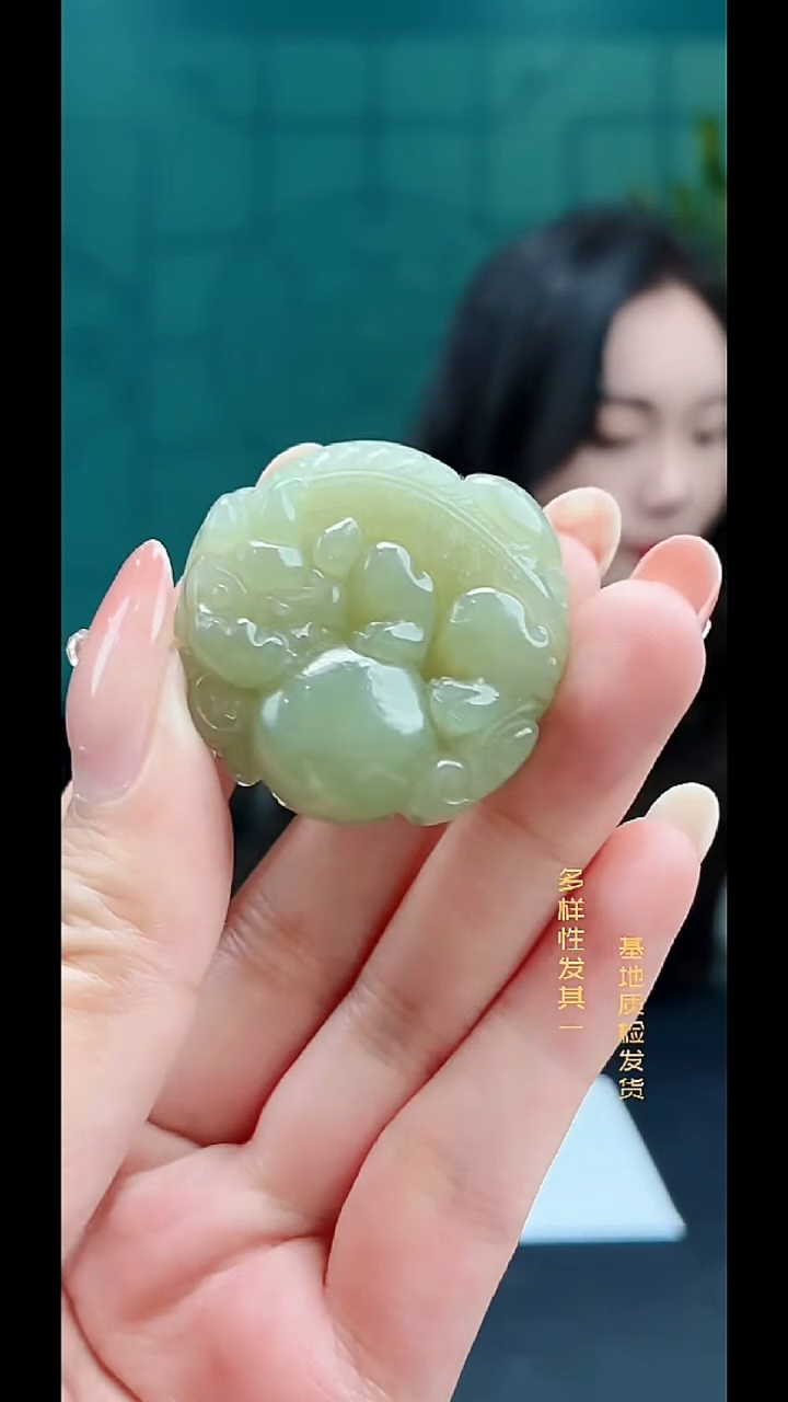 颈饰未镶嵌和田玉纯天然多样性发一