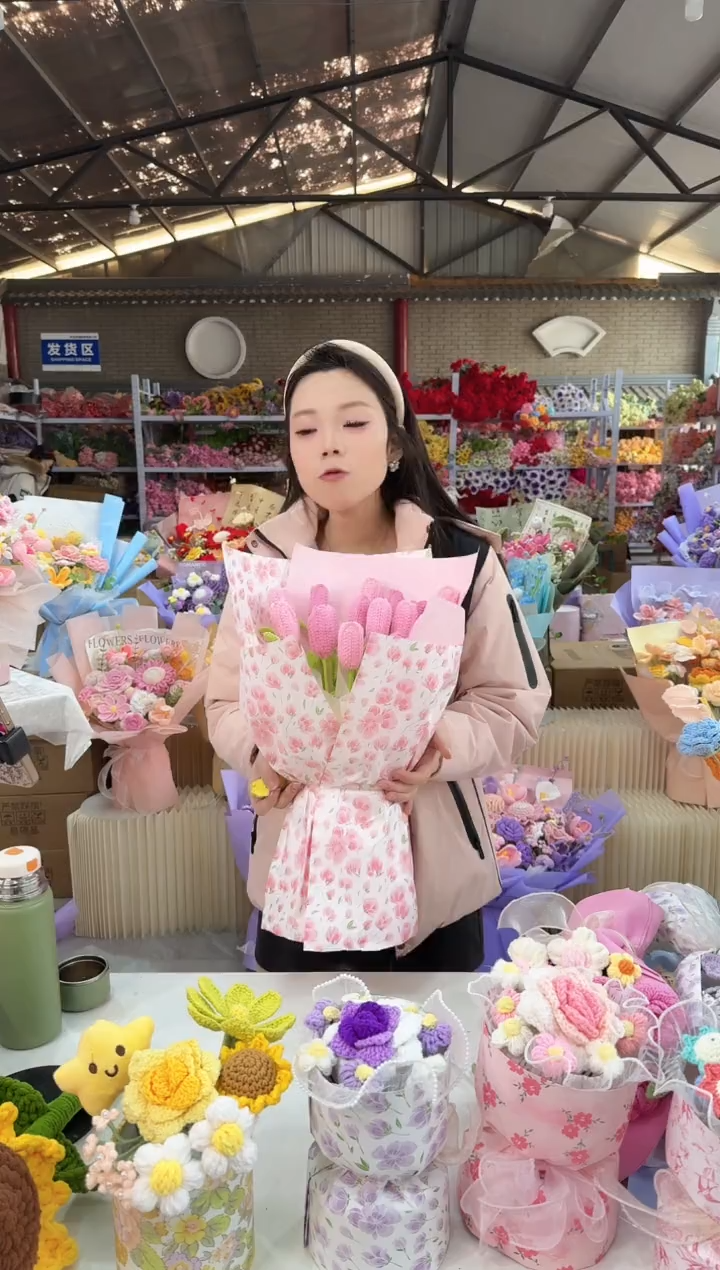 非遗手工花束，孤品清仓