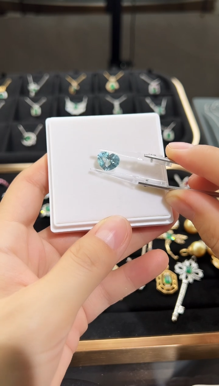 【闪购商品】海蓝宝石裸石未镶嵌海蓝宝2.88ct