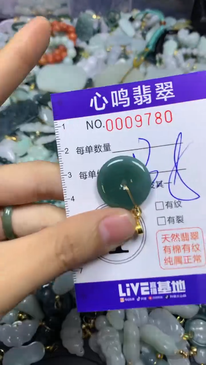 【闪购商品】翡翠颈饰未镶嵌闪购009780