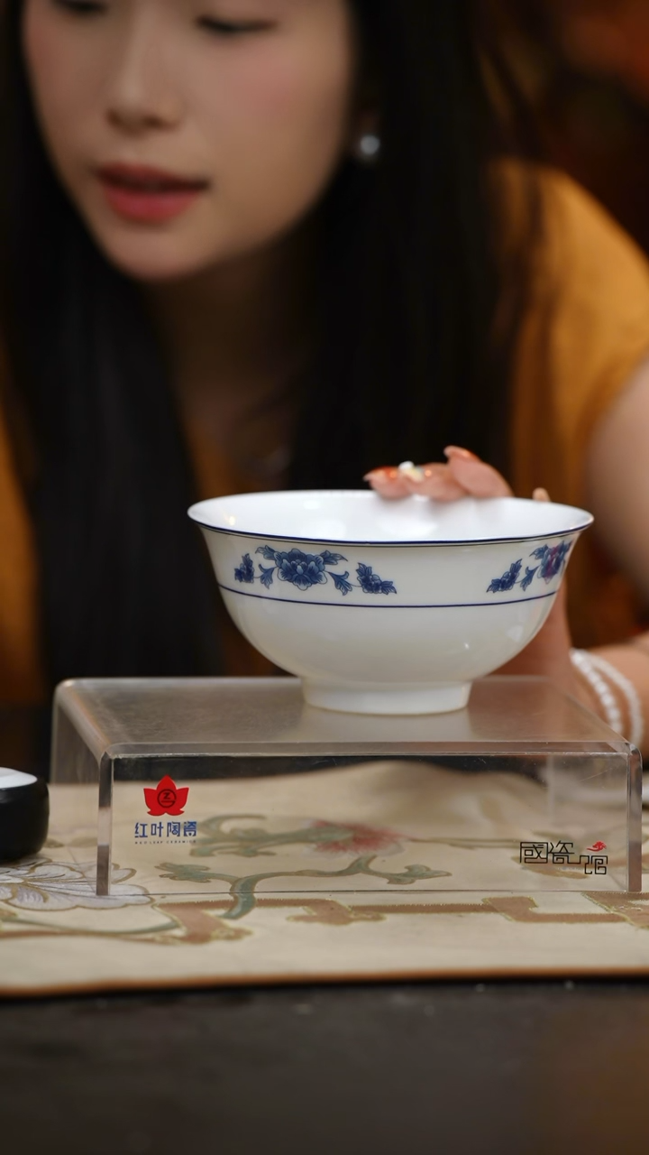 1个正价6英寸清游面碗-天香翡翠