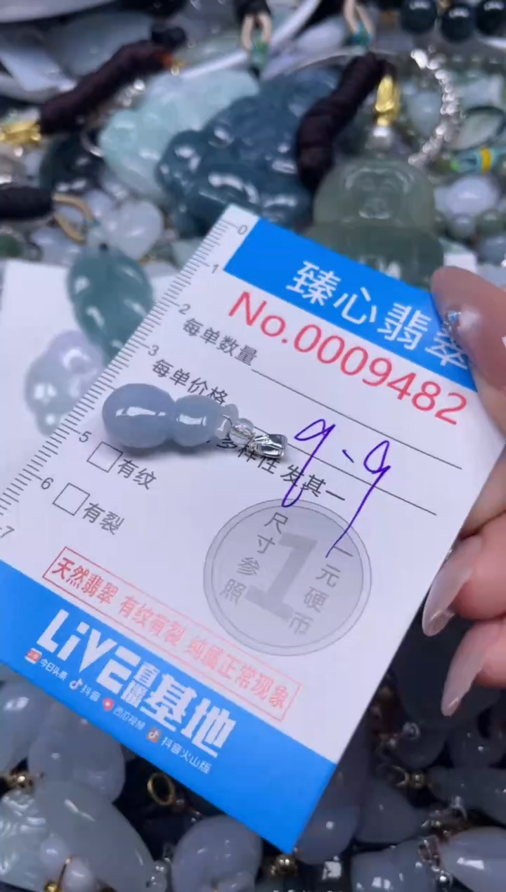 颈饰未镶嵌翡翠9482