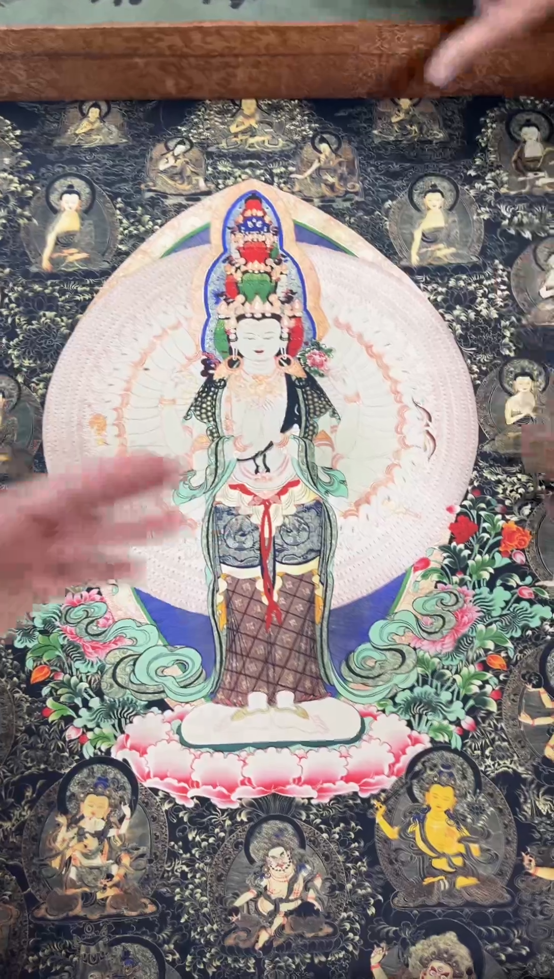 卷轴画晓晓的唐卡tk16