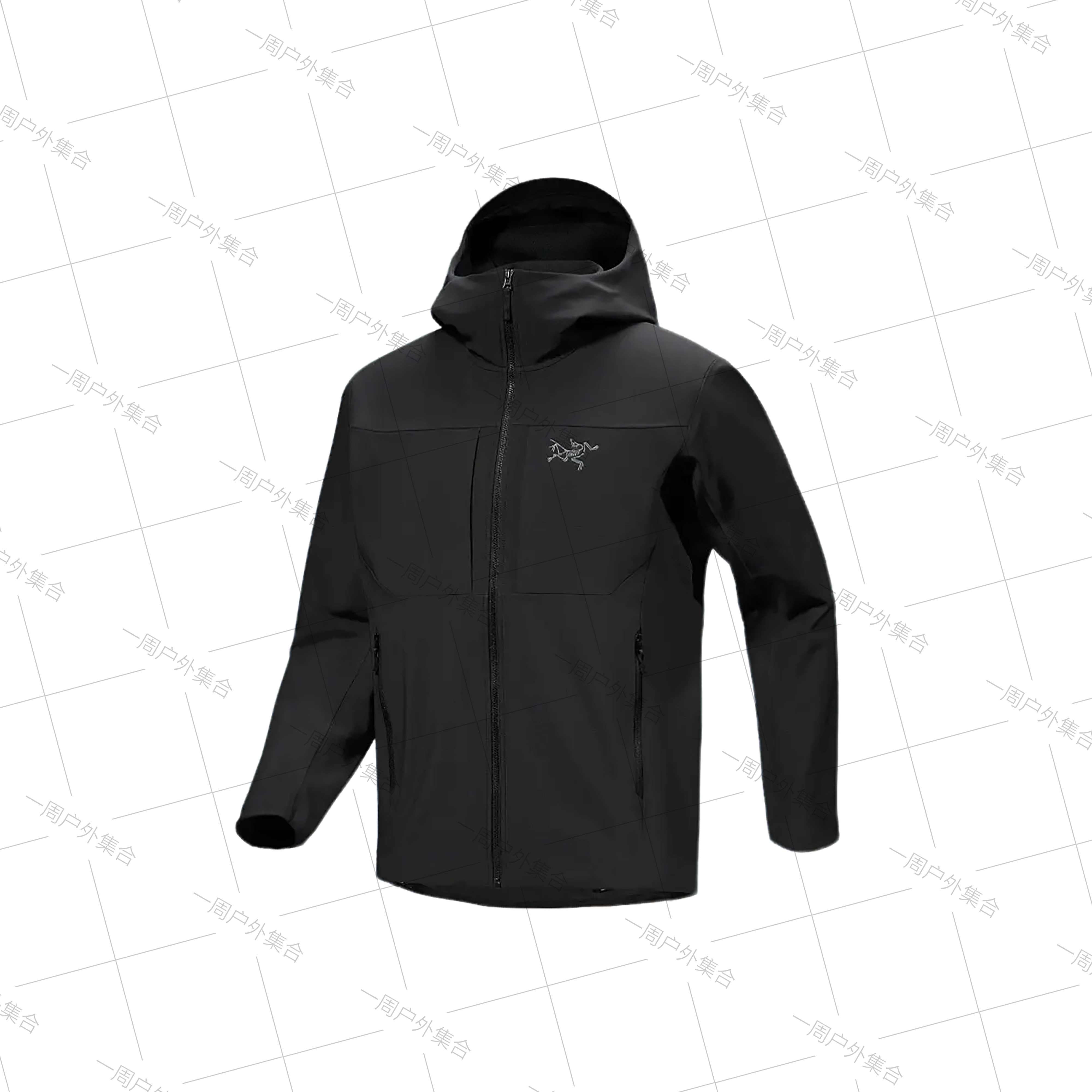 Arcteryx Gamma mx 始祖鸟 加绒连帽软壳冲锋衣 多功能防风雨