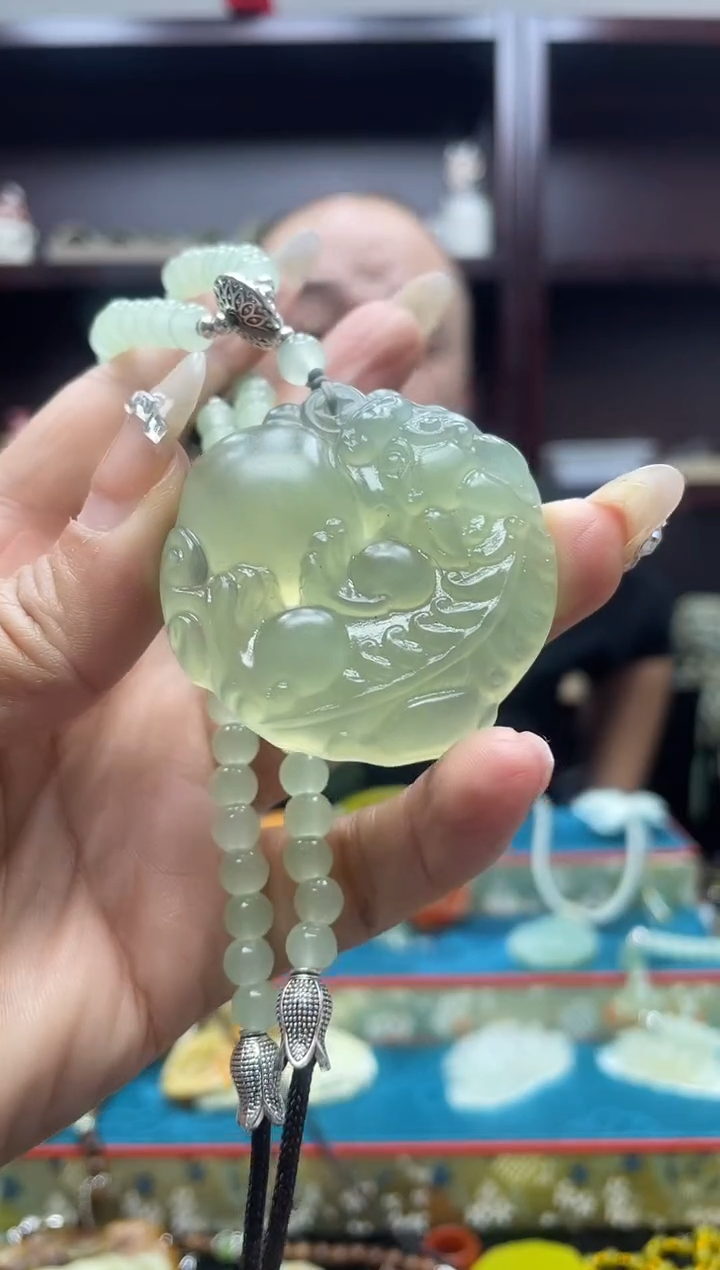 未镶嵌岫玉吊坠·多样性发*货拍一发一