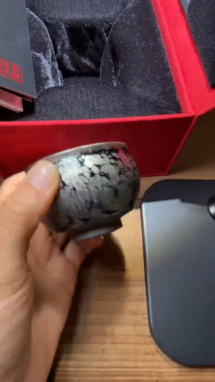 茶盏阙梅娇建盏精品分享277