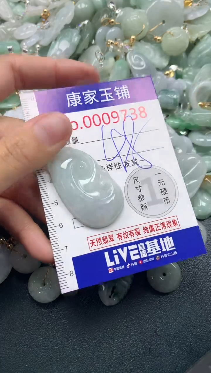 颈饰未镶嵌翡翠9738