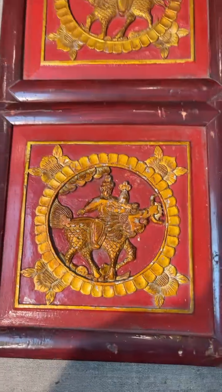 香榧木木雕款譜****n老木雕老物完美主义者勿拍新疆西藏不包邮