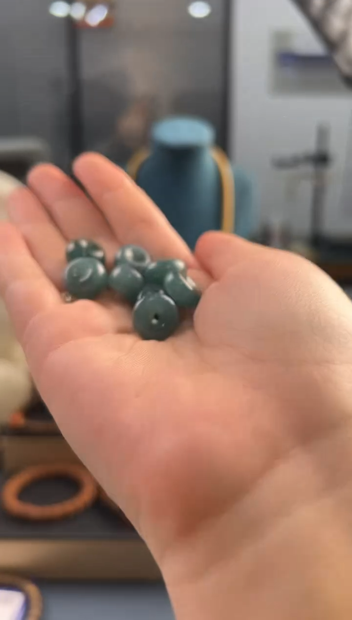 未镶嵌把件翡翠翡翠墩子13左右多样性发一个